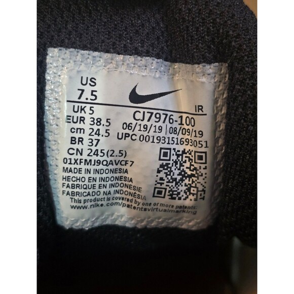 Nike Air Max Tailwind IV Women SZ 7.5 Orange And White - Picture 6 of 6